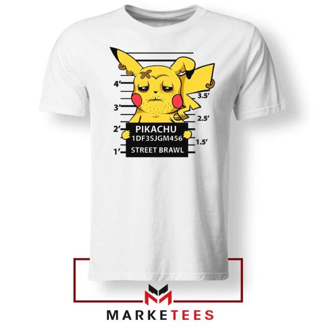 Pikachu Street Brawl Crime T-Shirt