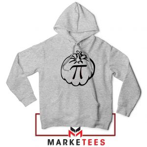 Pumpkin Squash Pi Math Sport Grey Hoodie