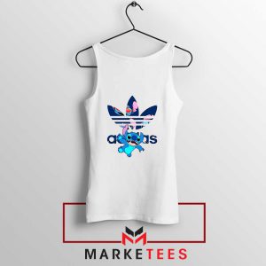 Stitch Character Adidas Parody Tank Top