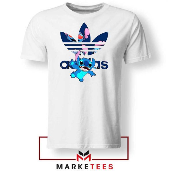 Stitch Character Adidas Parody Tshirt