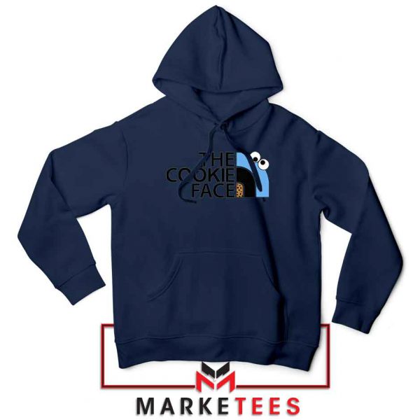 The Cookie Face Designs Navy Blue Hoodie