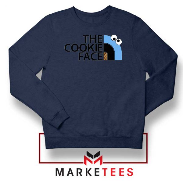 The Cookie Face Designs Navy Blue Sweatshirt