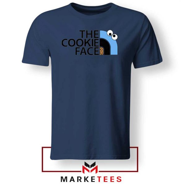 The Cookie Face Designs Navy Blue Tshirt