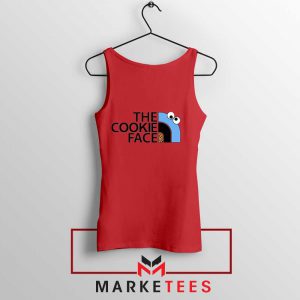 The Cookie Face Designs Red Tank Top