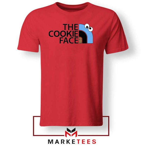 The Cookie Face Designs Red Tshirt