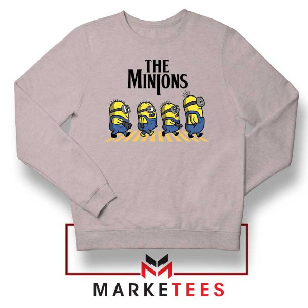 The Minions Abbey Road Sport Grey Sweatshirt