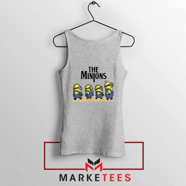 The Minions Abbey Road Sport Grey Tank Top