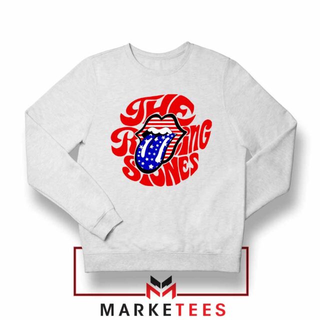 The Rolling Stones USA Tongue Sweatshirt-Limited