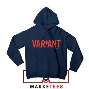 The Variant Loki Designs Navy Blue Hoodie