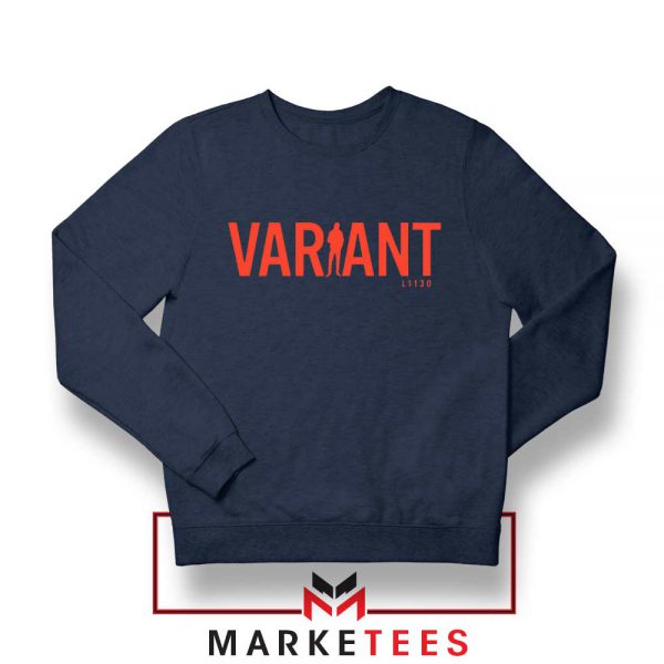 The Variant Loki Designs Navy Blue Sweatshirt