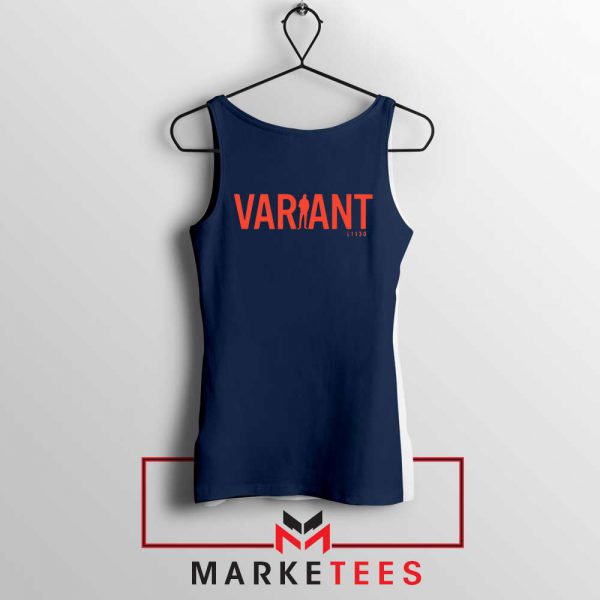 The Variant Loki Designs Navy Blue Tank Top