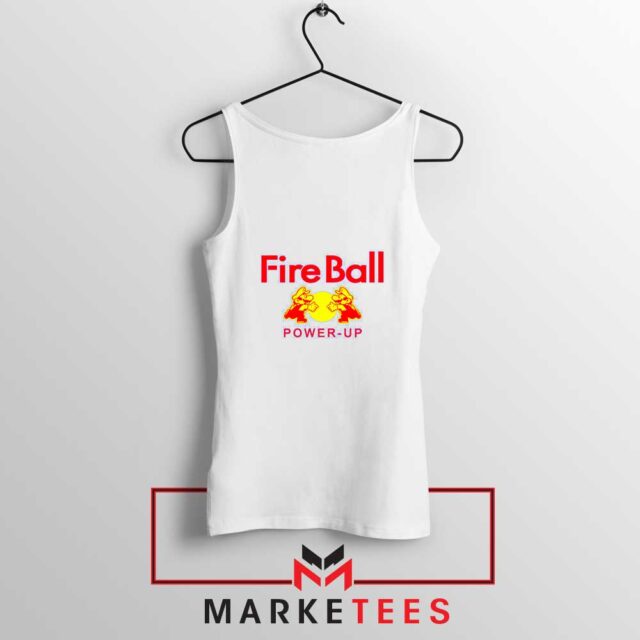 Fire Ball Power Up Parody Tank Top