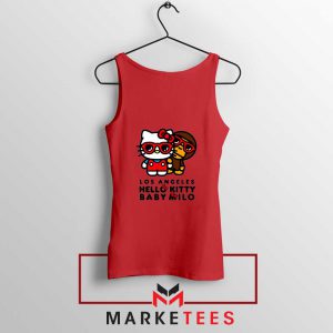 Kitty Milo Los Angeles New Red Tank Top
