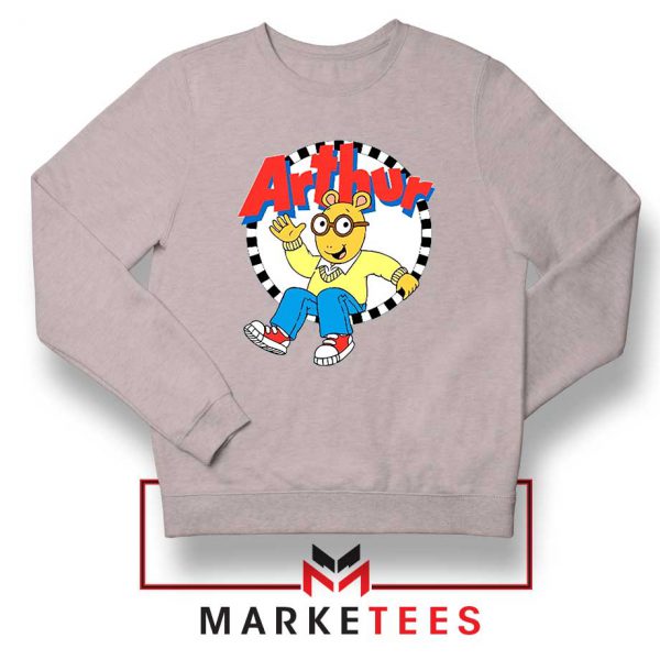 Arthur Cartoon Children Sport GreySweatshirt