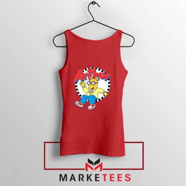 Arthur Cartoon Children Red Tank Top