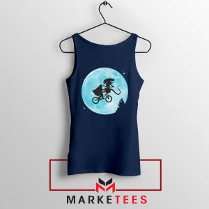 Aliens Extra Terrestrial Navy Blue Tank Top