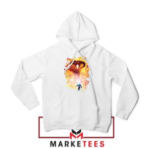 Balrog Monster Scary White Hoodie