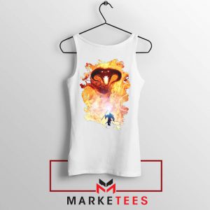 Balrog Monster Scary White Tank Top