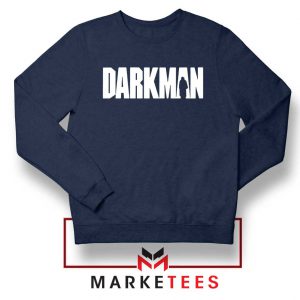 Darkman 90s Horror Film Navy Blue Sweatshirt