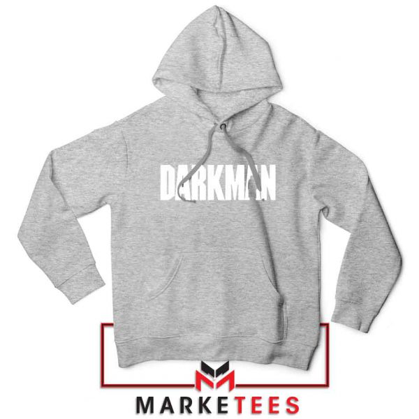 Darkman 90s Horror Film Sport Grey Hoodie