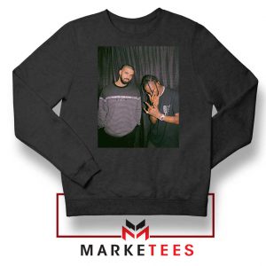 Drake and Travis Scott Black Sweatshirt