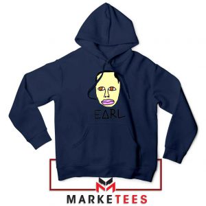 Earl Odd Future Design Navy Blue Hoodie