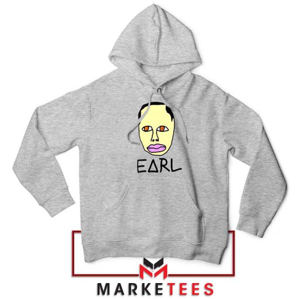 Earl Odd Future Design Sport Grey Hoodie