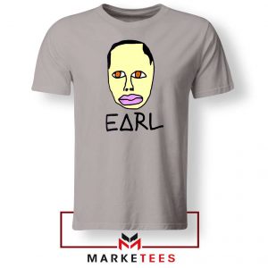 Earl Odd Future Design Sport Grey Tshirt