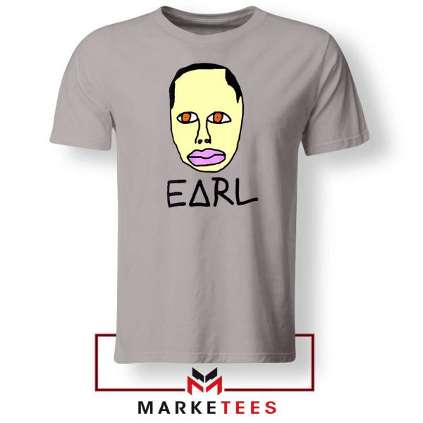 Earl Odd Future Design Sport Grey Tshirt