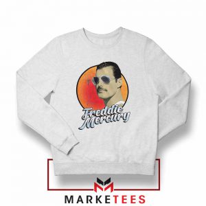 Freddie Mercury Sunglasses Sweatshirt