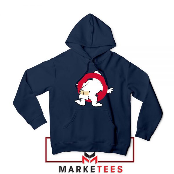 Ghostbutters Film Parody Navy Blue Hoodie