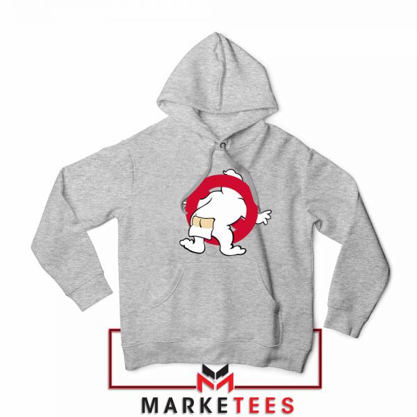 Ghostbutters Film Parody Sport Grey Hoodie