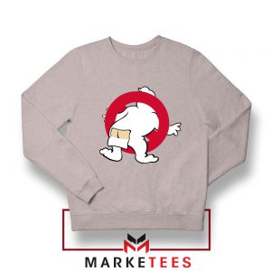 Ghostbutters Film Parody Sport Grey Sweater