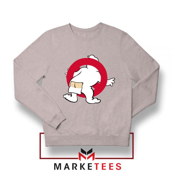 Ghostbutters Film Parody Sport Grey Sweater