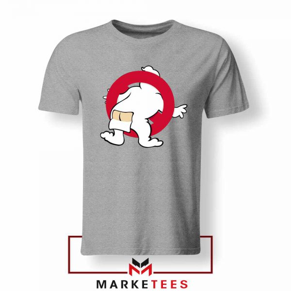 Ghostbutters Film Parody Sport Grey Tshirt