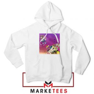 Graduation Album Rapper White Hoodie