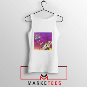 Graduation Album Rapper White Tank Top