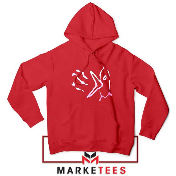 Gustav Ahr Bird Logo Red Hoodie