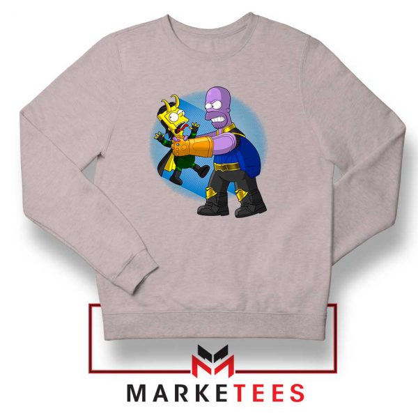 Loki Little God of Mischief Grey Sweater