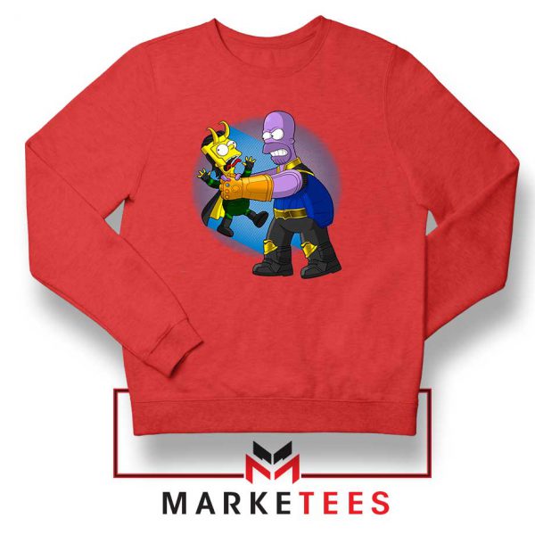 Loki Little God of Mischief Red Sweater