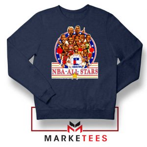 New NBA 1989 All Star Navy Blue Sweatshirt