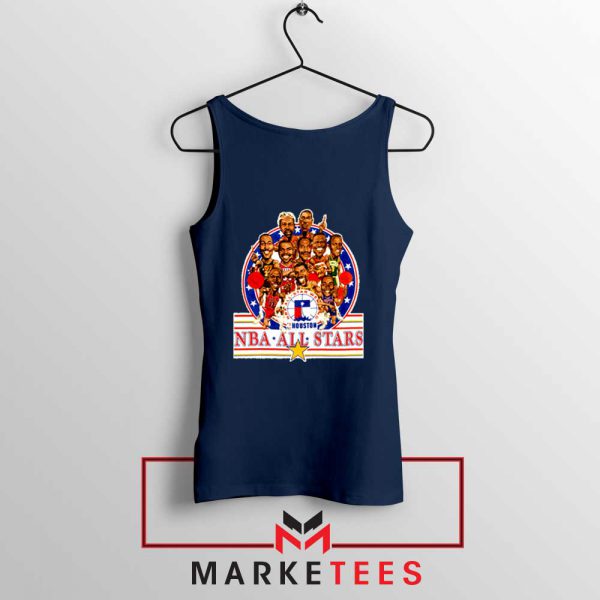 New NBA 1989 All Star Navy Blue Tank Top