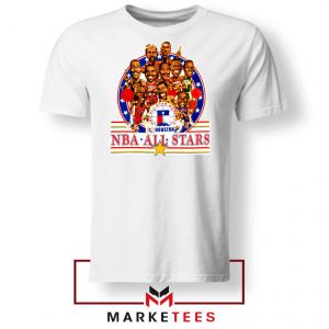 New NBA 1989 All Star White Tshirt