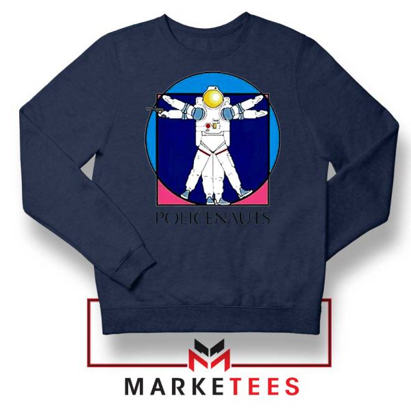 Policenauts Game Design Navy Blue Sweatshirt