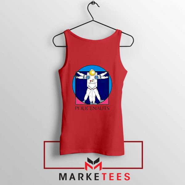 Policenauts Game Design Red Tank Top