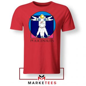 Policenauts Game Design Red Tshirt