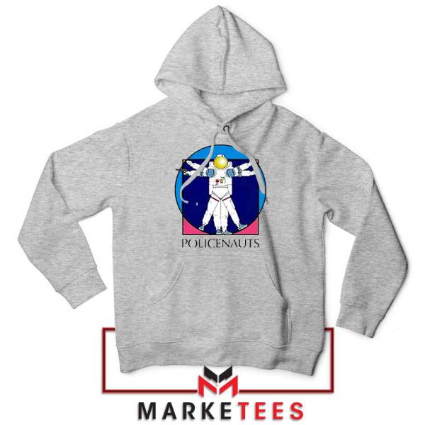 Policenauts Game Design Sport Grey Hoodie