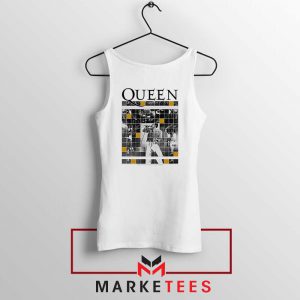 Queen Freddie Grid Designs Tank Top