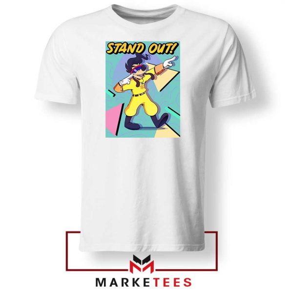 Rock Star Max Powerline White Tee