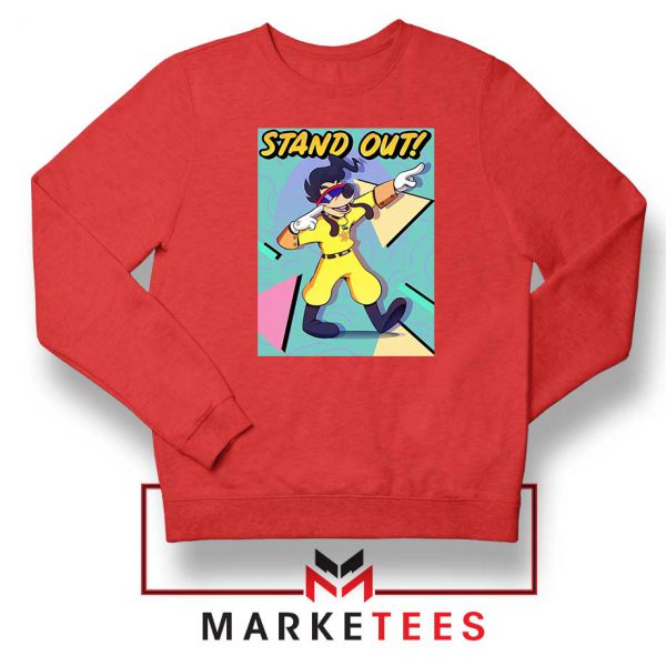 Rock Star Powerline Red Sweatshirt